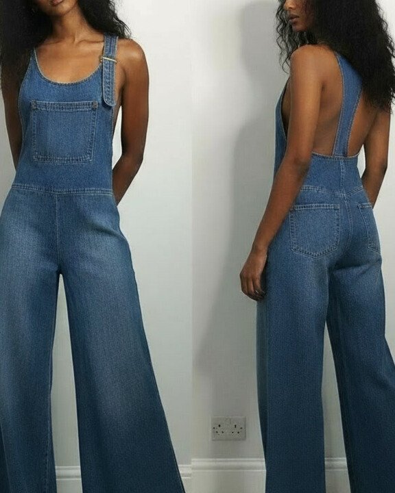 JUMPSUIT | PALAZZO FLARE T-SHIRT TROUSERS