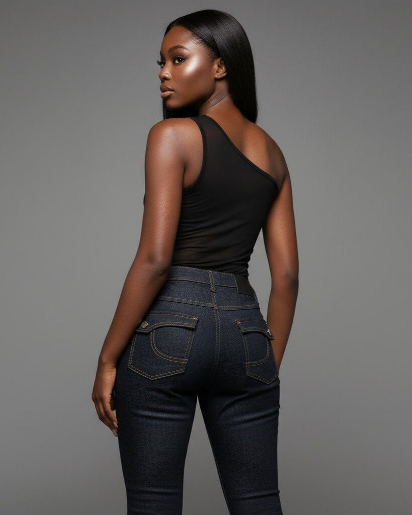 Alpha Crop | Alpha Short Sleeve Jersey Cut Neck T-Shirt Top