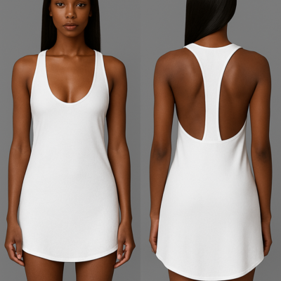 Wrestler Style | Muscle-Back Mini Dress
