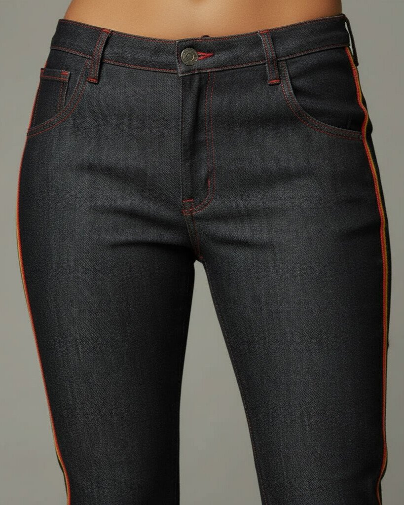 Omega Pocket Jeans | Scooped Hem Turn-Up Shorts